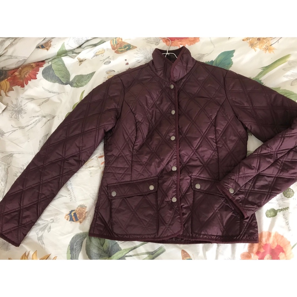 Plum purple Eddie Bauer winter coat